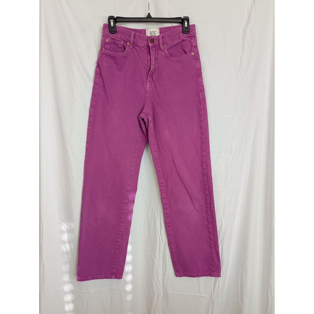 BDG Urban Outfitters Purple High Rise Straight Leg Jeans